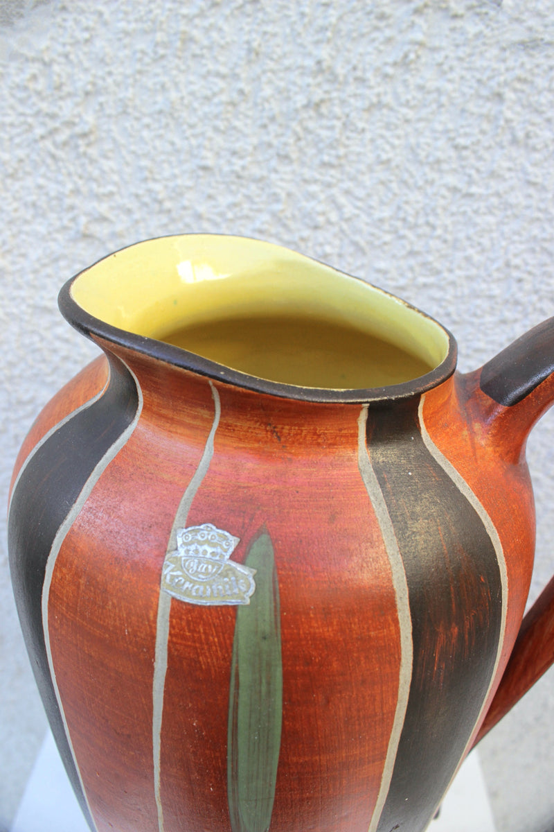 50-60s Bay keramik製セラミックフラワーベース<br>ヴィンテージ<br>bob's box