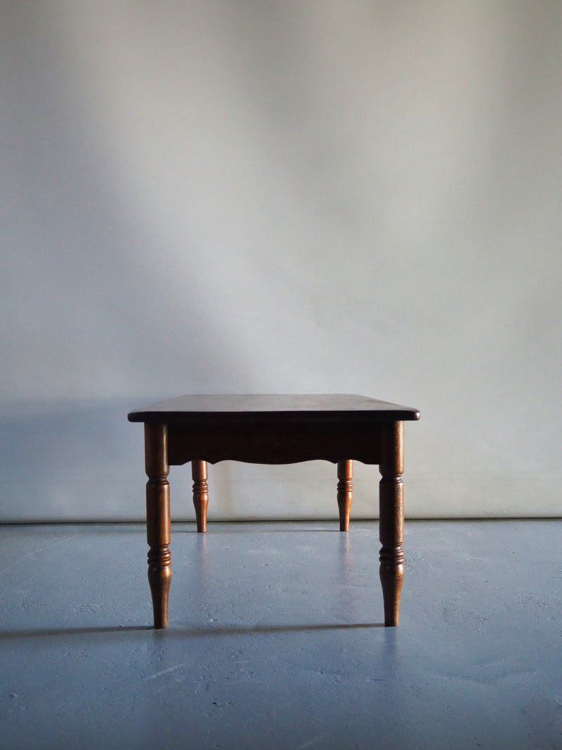 vintage oak wood coffee table<br> Yamato store
