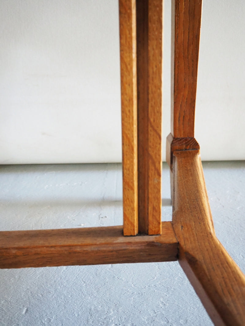 Vintage oak wood coffee table Haneda store HOLD ~ until 3/12