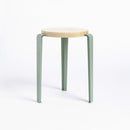 TIPTOE<br>LOU stool – SOLID BEECH <br>EUCALYPTUS GREY<br>大阪店 - ヴィンテージ SHARK ATTACK