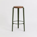 TIPTOE<br>BIG LOU bar stool – TINTED OAK <br>ROSEMARY GREEN - ヴィンテージ SHARK ATTACK