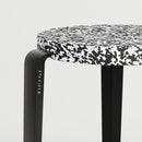 TIPTOE<br>【P】LOU stool in recycled plastic MACCHIATO <br> - ヴィンテージ SHARK ATTACK