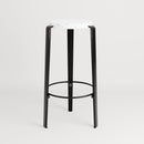 TIPTOE<br>BIG LOU bar stool in recycled plastic VENEZIA <br>GRAPHITE BLACK - ヴィンテージ SHARK ATTACK