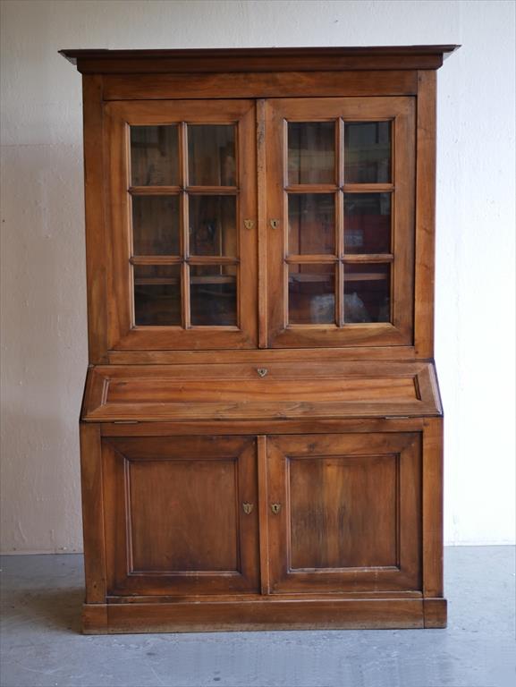 antique oak wood cabinet<br> Osaka store
