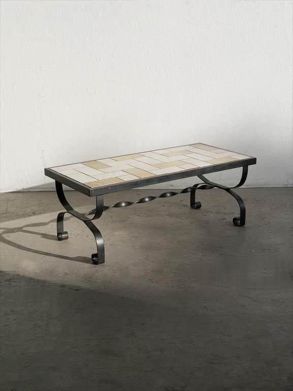 [Sold out] Vintage<br> Tile top coffee table Osaka store