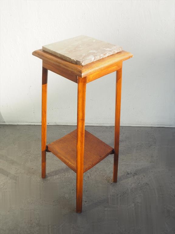 Vintage Stone Top Side Table Osaka Store