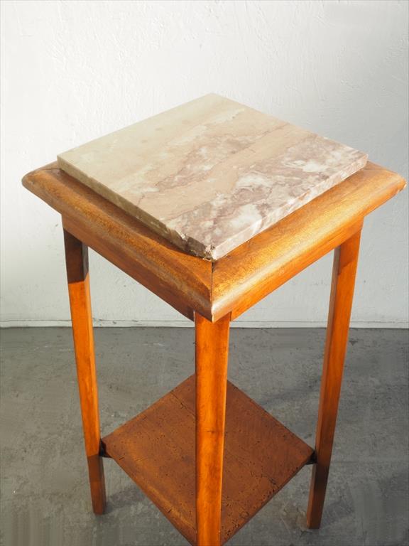 Vintage Stone Top Side Table Osaka Store