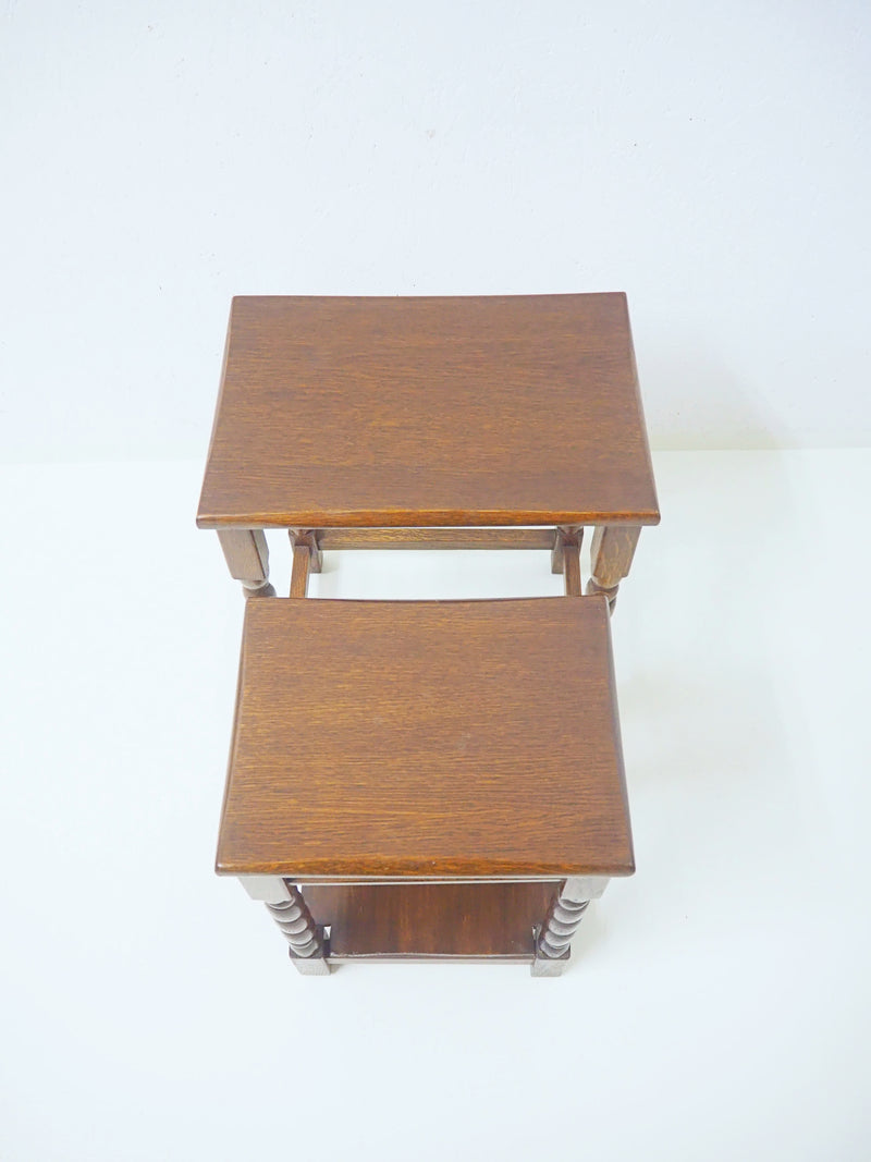 Vintage teak wood nest table Sendagaya store