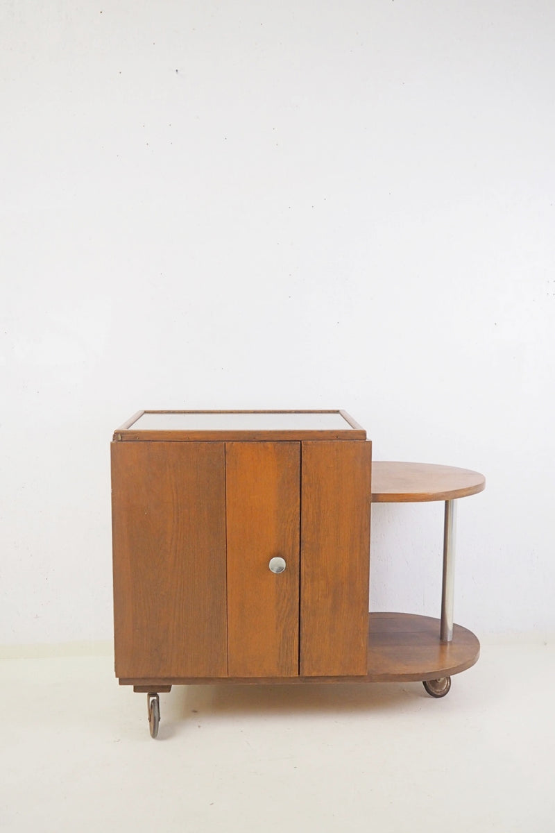 vintage<br> Wood cabinet/wagon Haneda store