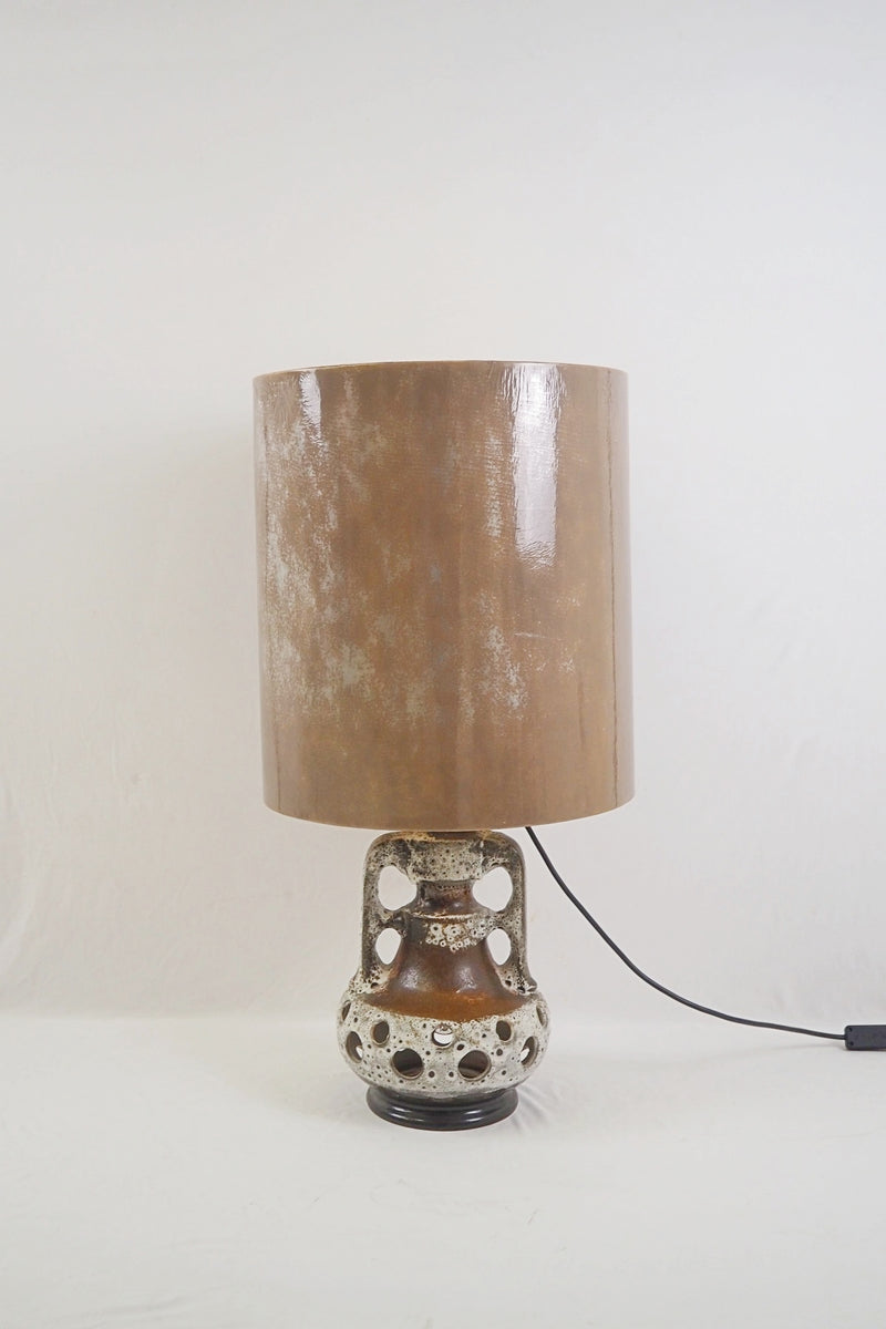 Vintage ceramic base 2-light table lamp<br> Haneda store