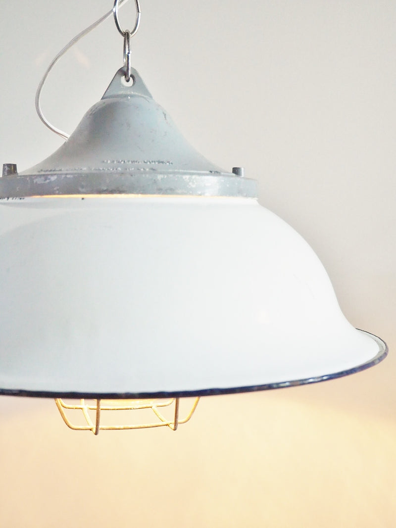 vintage<br> POLAM GDAŃSK Industrial Pendant Lamp/Deck Lamp (Sendagaya Store)_IPL-210526-5-H