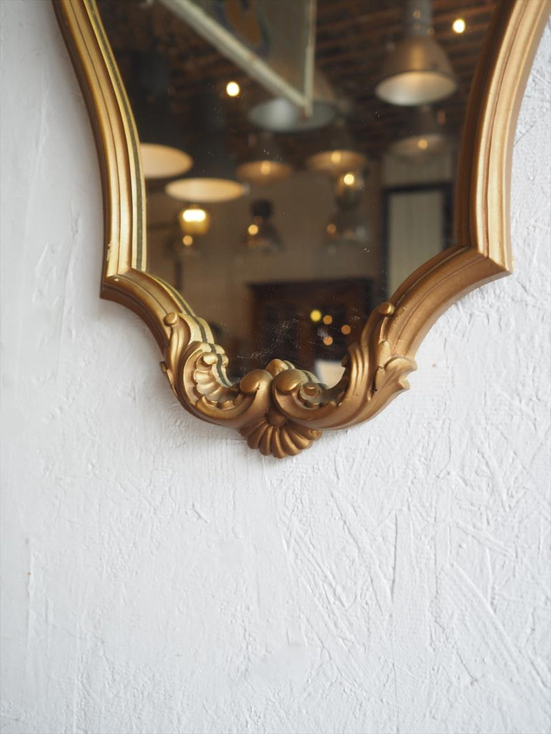 Vintage gold frame wall mirror Osaka store