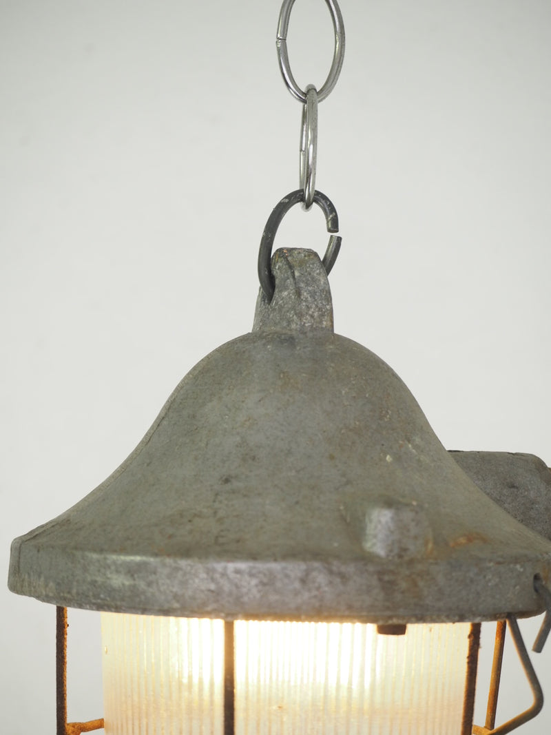 Vintage industrial pendant lamp (Sendagaya store)<br> ipl-210529-1-h