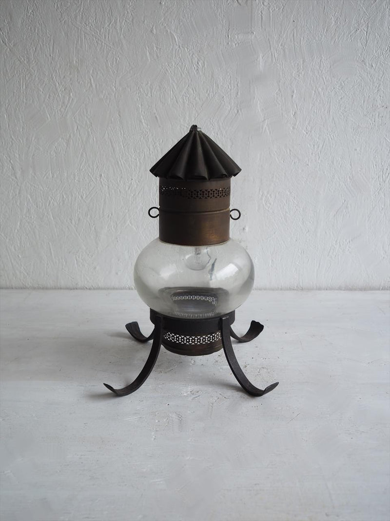 Vintage lantern motif table lamp Osaka store