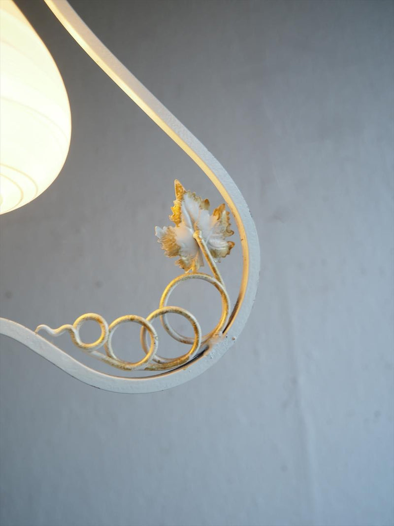 Vintage iron x design glass pendant light (Osaka store)_plsd-210616-8-o