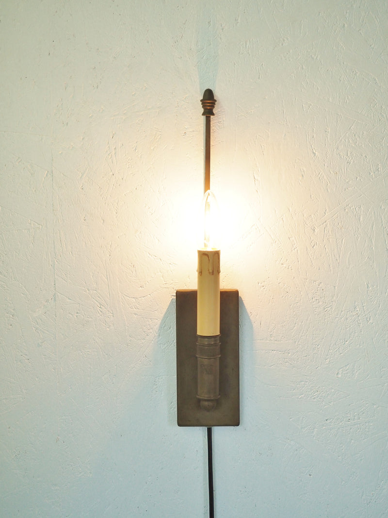 vintage<br> Brass bracket lamp Haneda store <br>