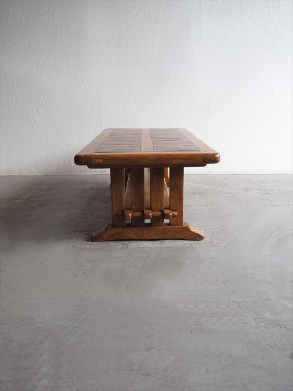 Vintage wood x mortar coffee table (Osaka store)_ants-210713-4-O