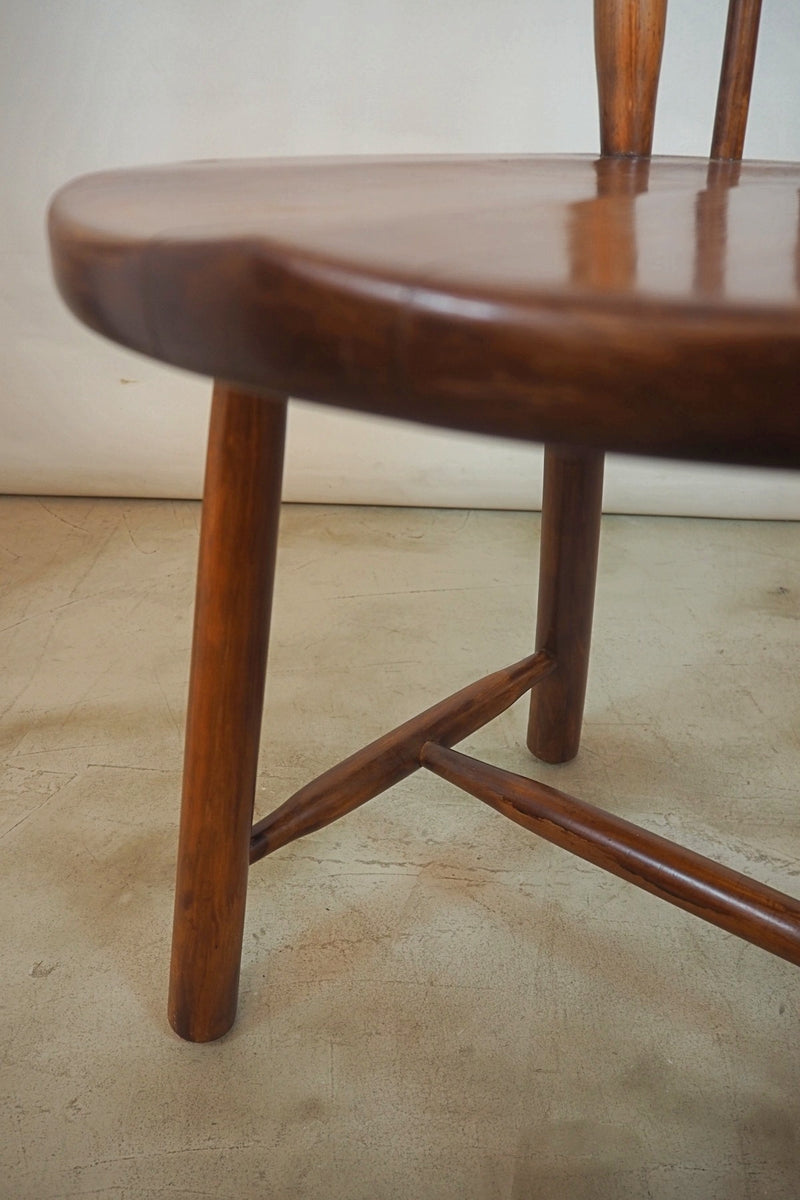 Vintage wood dining chair Sendagaya store<br>