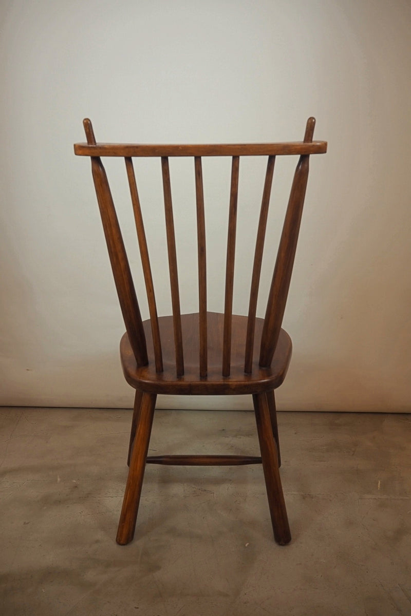 Vintage wood dining chair Sendagaya store<br>