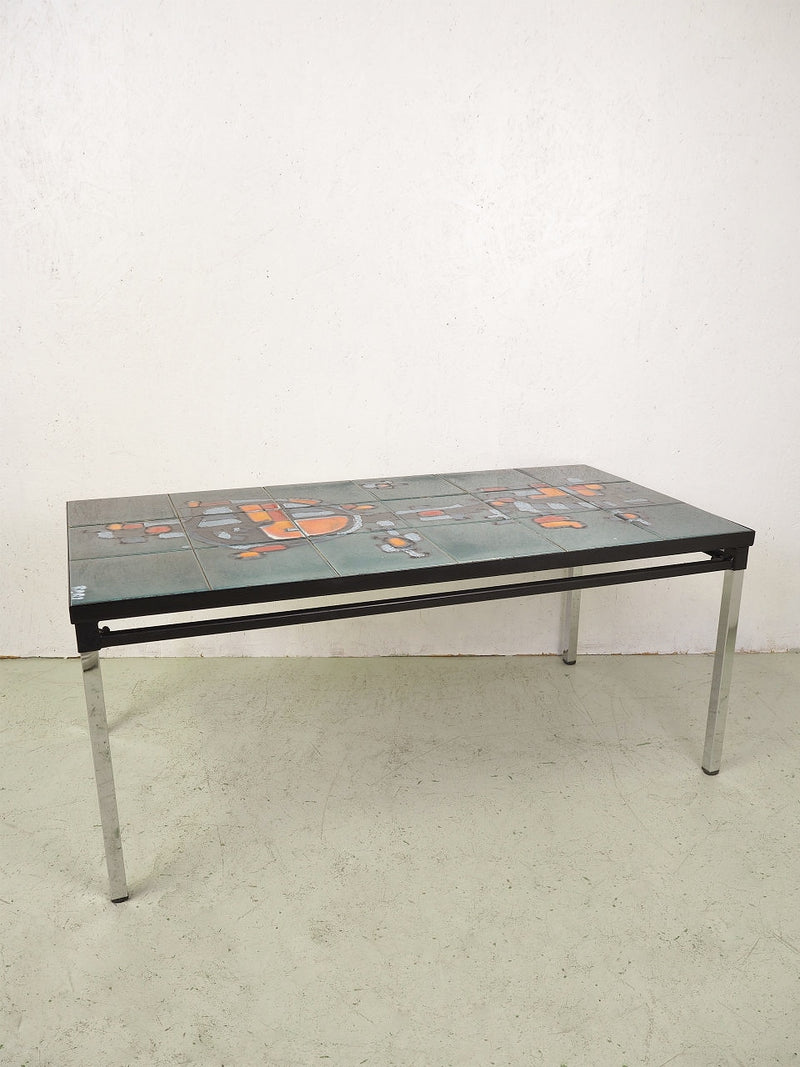 vintage<br> Tile Top Coffee Table Sendagaya Store