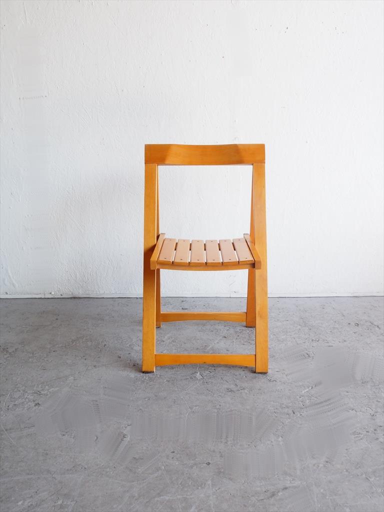 Aldo Jacober Wood Folding Chair B<br> vintage<br> Osaka store