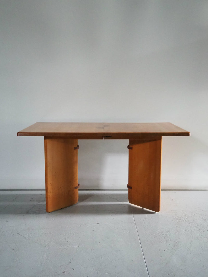 vintage<br> Teak wood extension dining table Haneda store