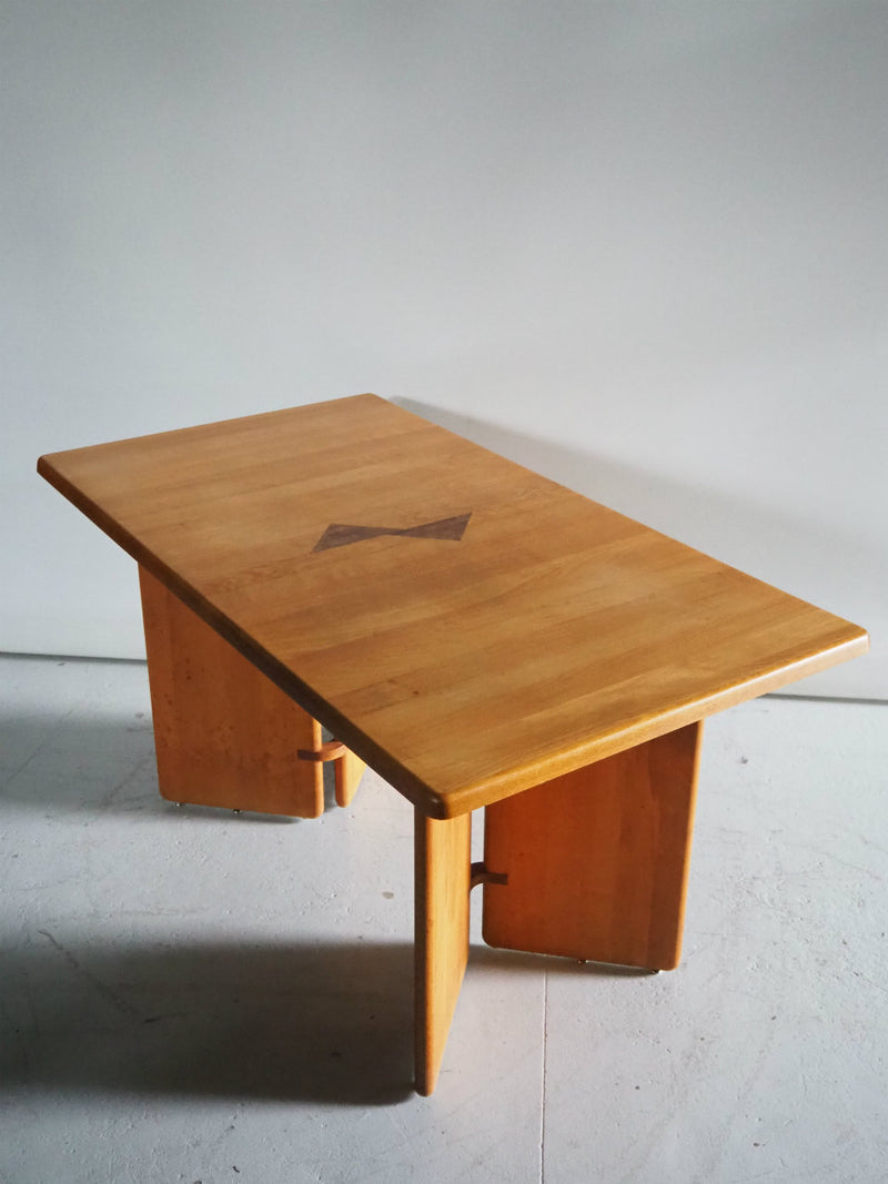 vintage<br> Teak wood extension dining table Haneda store