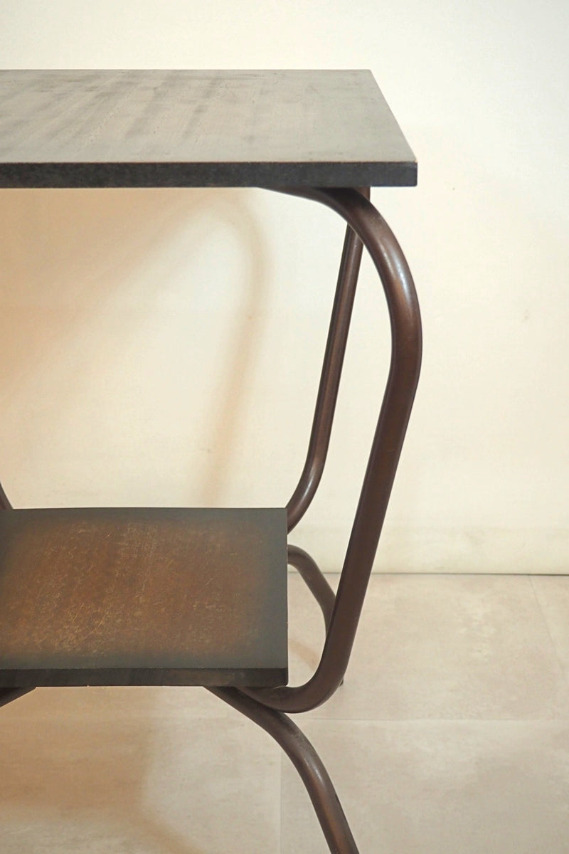 Iron x wood work table vintage<br> Sendagaya store