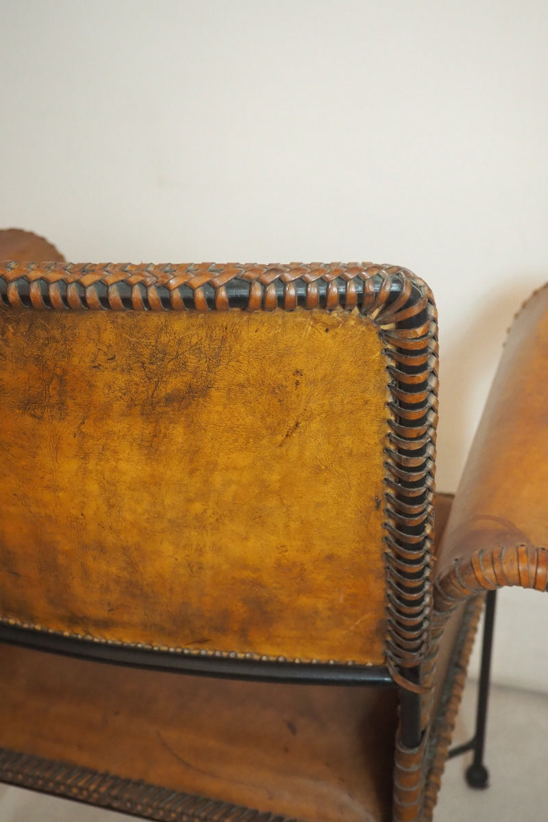 Leather x Iron Chair Vintage Sendagaya Store