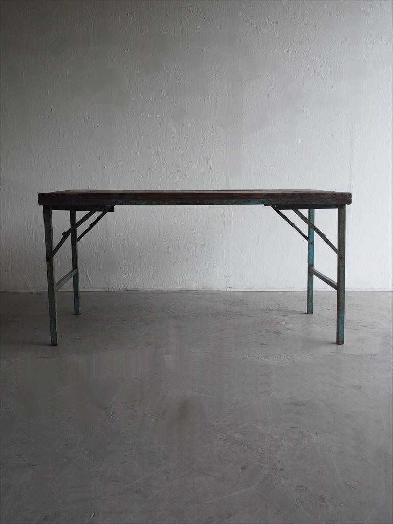 Wood x Iron Paint Work Table Sendagaya Store 