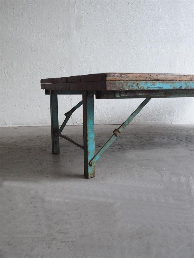 Wood x Iron Paint Work Table Sendagaya Store 