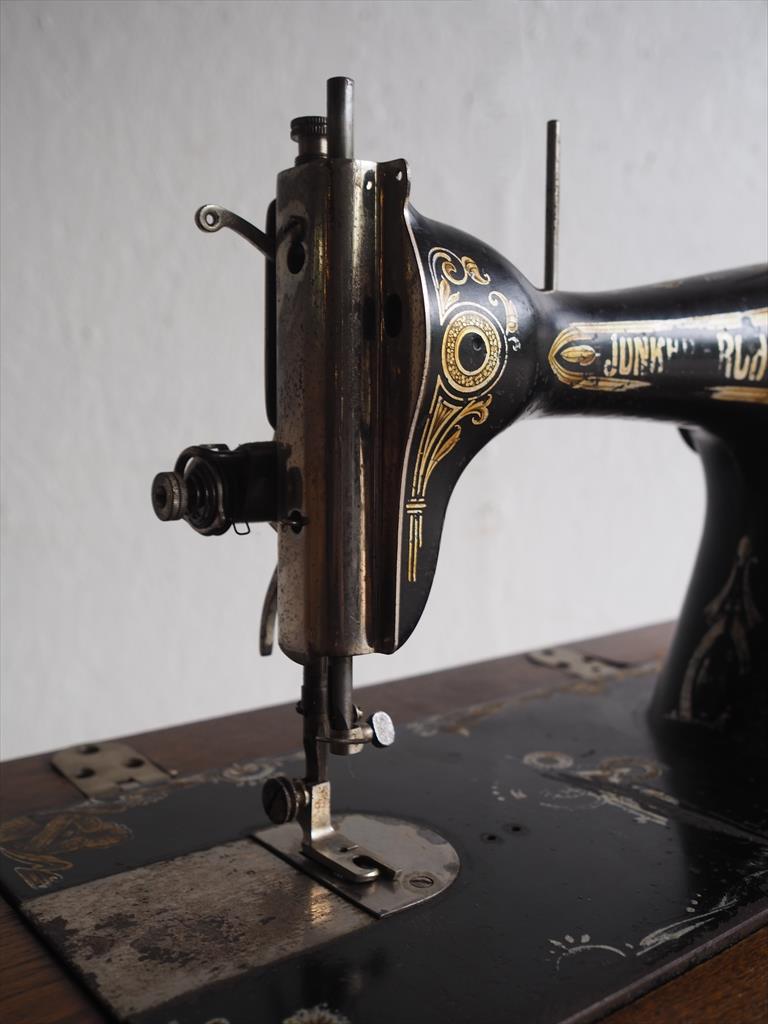 Vintage JUNKER &amp; RUH sewing machine table Osaka store