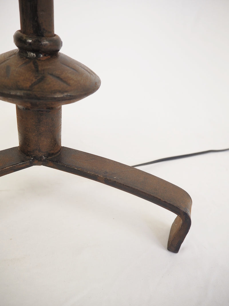 vintage iron base table lamp<br> Yamato store