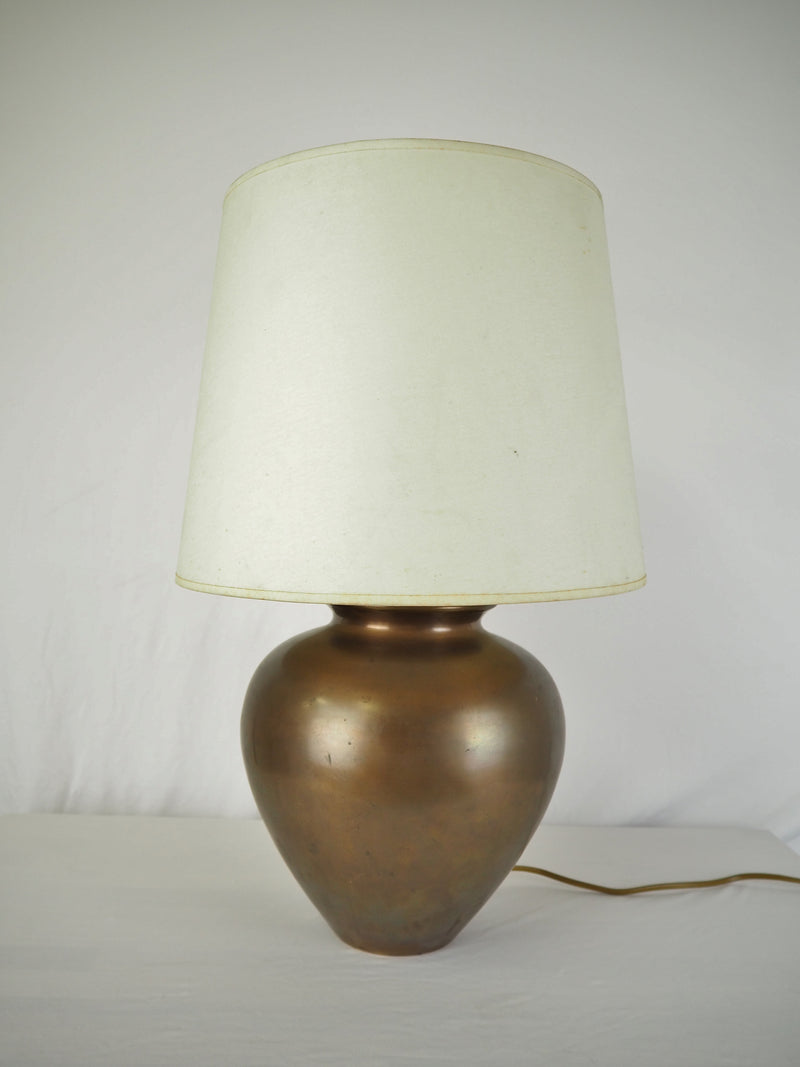 vintage<br> Ceramic base table lamp Haneda store