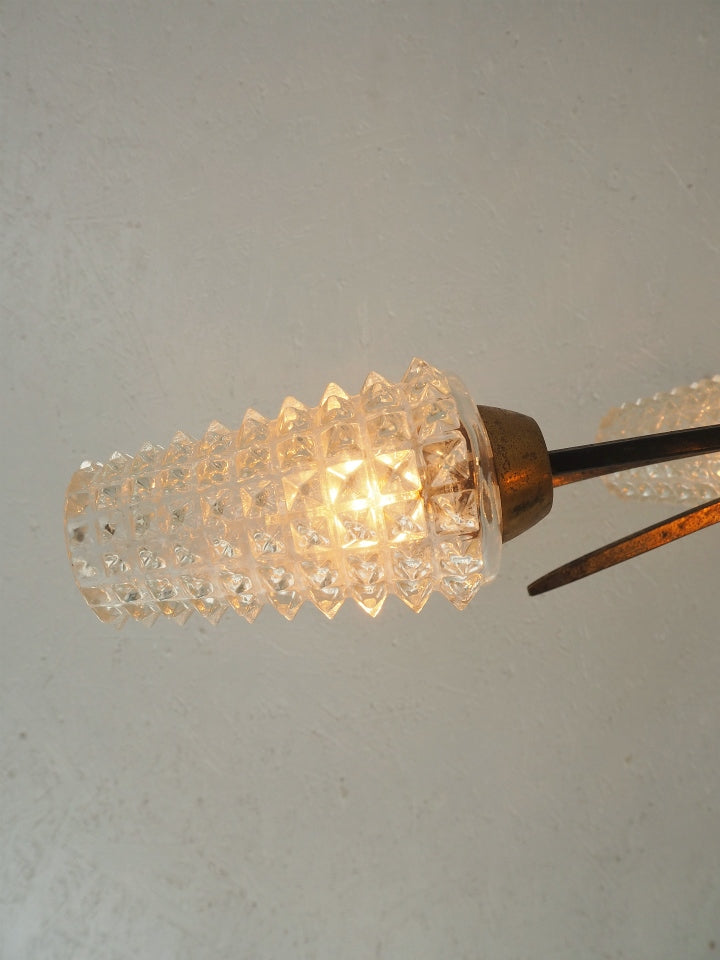 vintage<br> Iron 6 light chandelier<br> Haneda store