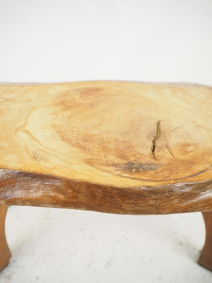vintage wood mini side table<br> Sendagaya store