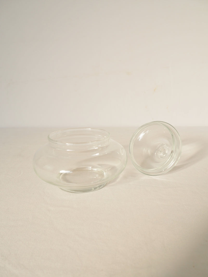 Vintage glass canister Yamato store
