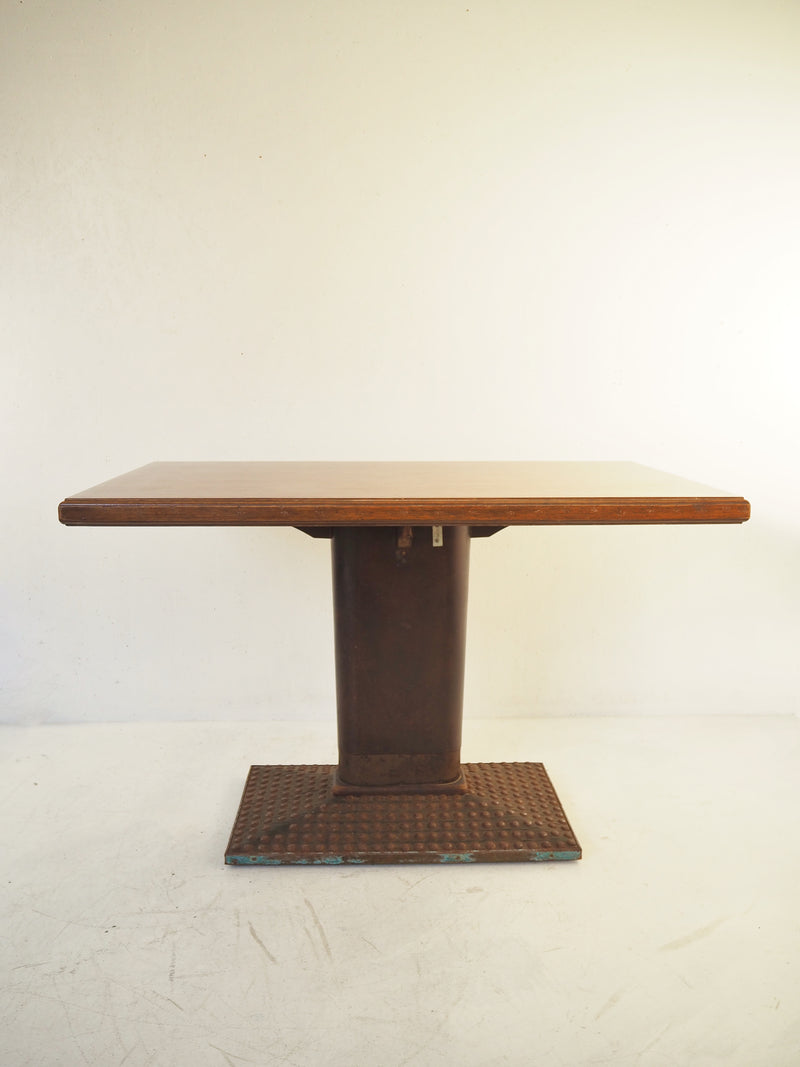 Wood dining table vintage Yamato store