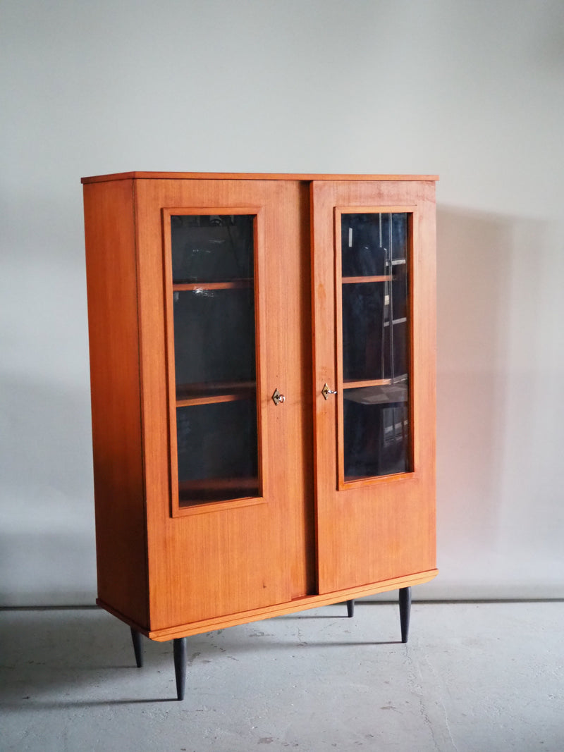 Vintage teak wood cabinet Sendagaya store