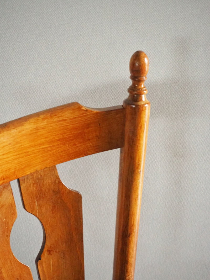 Vintage solid teak wood dining chair Sendagaya store