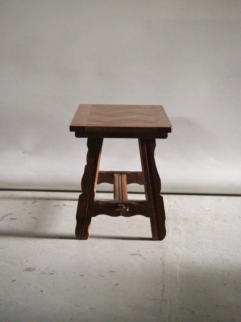 vintage<br> oak wood side table<br> Sendagaya store