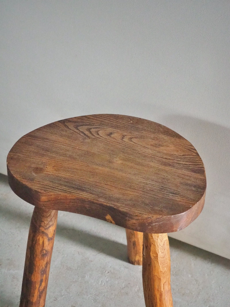 vintage wood mini side table<br> Haneda store