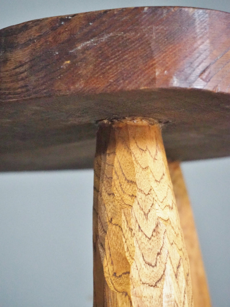 vintage wood mini side table<br> Haneda store