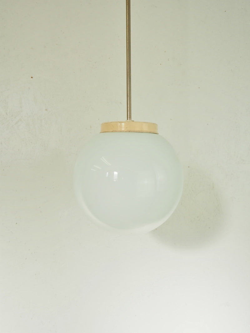 vintage<br> Milk glass pendant lamp Φ23cm<br> Sendagaya store