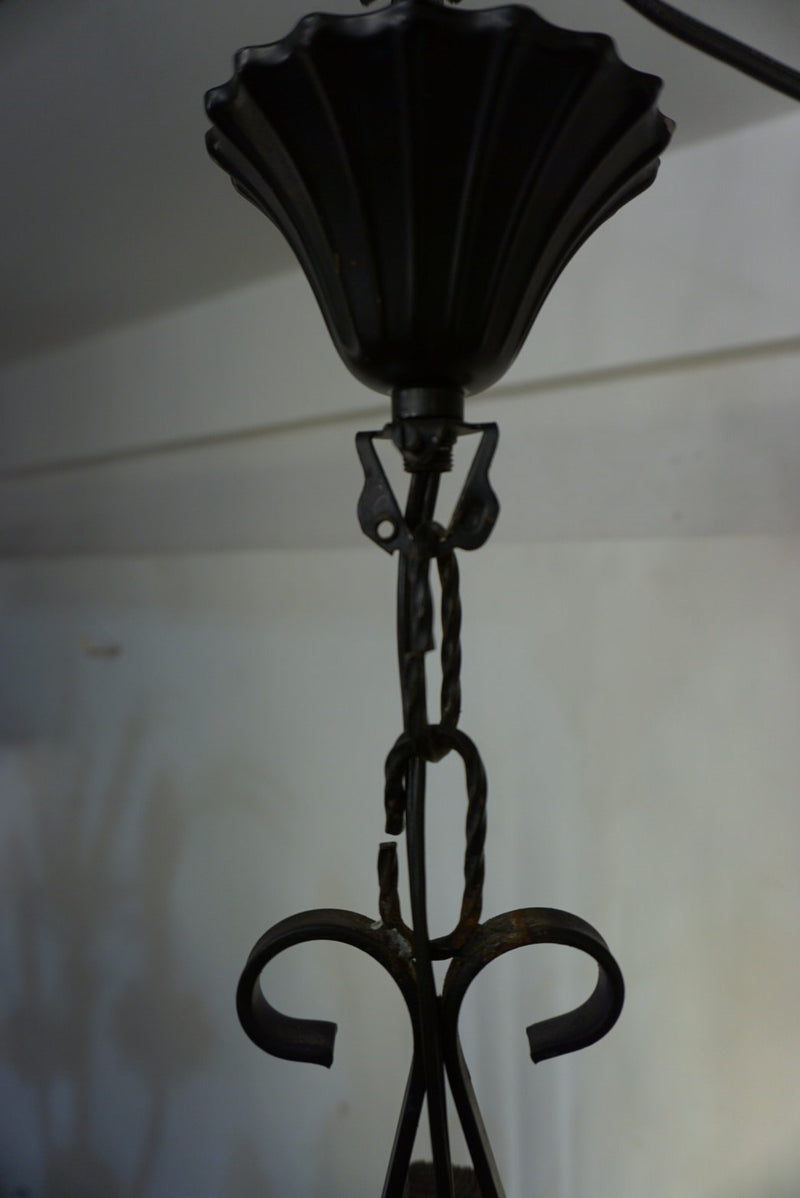 Vintage wood glass pendant lamp (Sendagaya store)_PLSD-190624-02