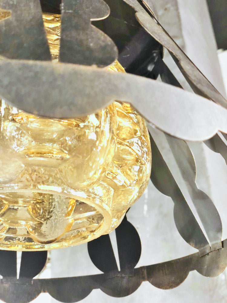 Vintage iron x glass pendant light (Sendagaya store)_PLSD-200221-6-S
