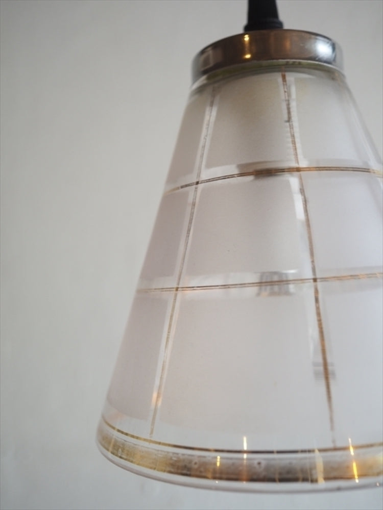 Vintage modern glass pendant lamp Osaka store
