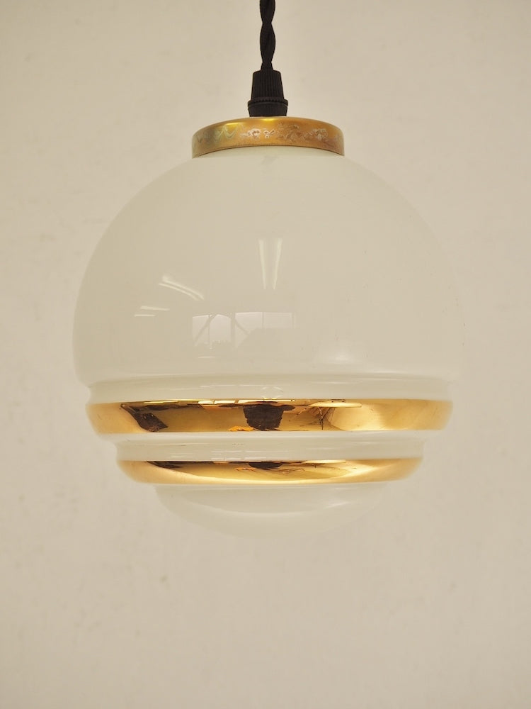 Vintage milk glass pendant lamp _PLSD-201226-2-H