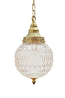 リプロダクト<br>カッティングガラス ペンダントランプ<br>大和店・cerote antiques - ヴィンテージ SHARK ATTACK