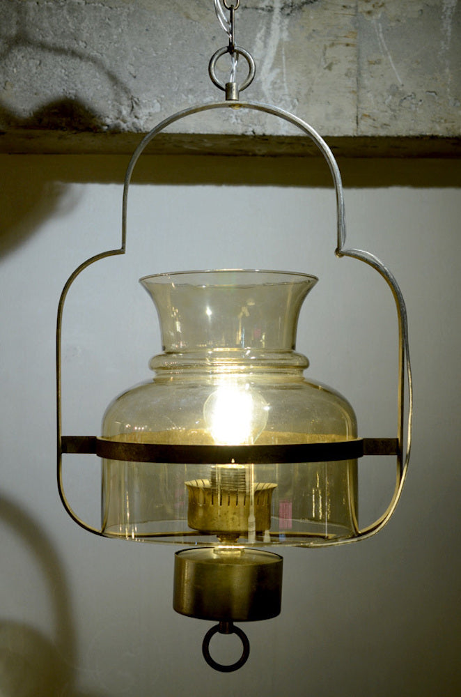 Vintage oil lamp motif pendant lamp_PLSD-4302